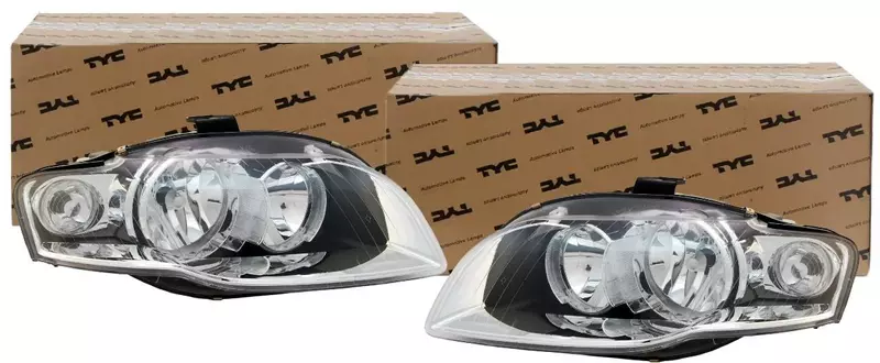 TYC REFLEKTORY LAMPY PRZÓD KPL AUDI A4 B7