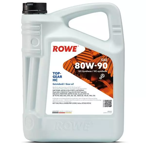 ROWE OLEJ HIGHTEC TOPGEAR SAE 80W-90 HC 5L