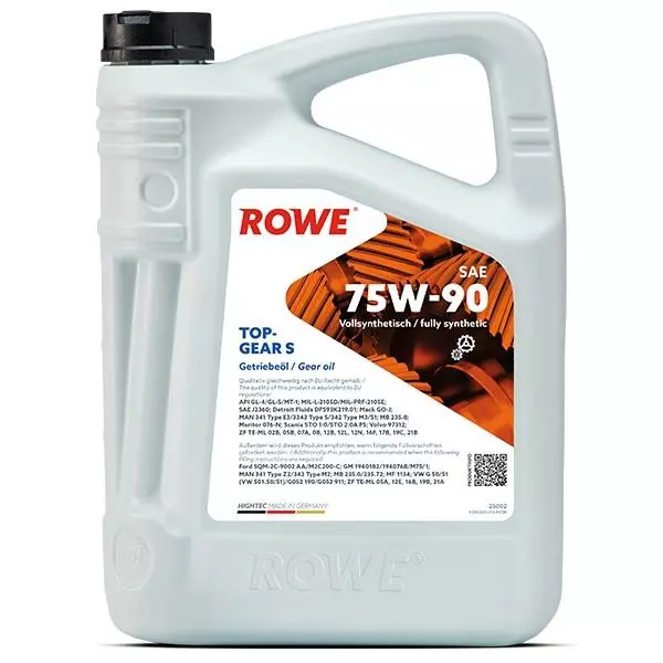 ROWE OLEJ HIGHTEC TOPGEAR SAE 75W-90 S 5L