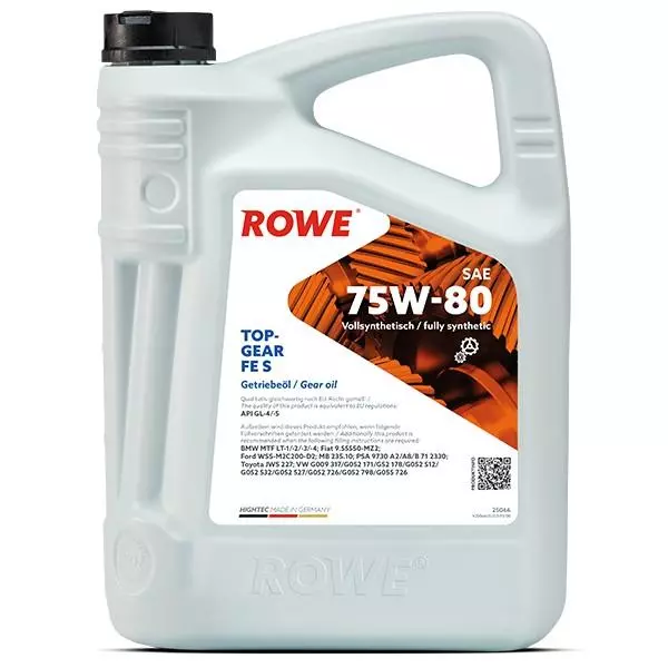 ROWE OLEJ HIGHTEC TOPGEAR FE SAE 75W-80 S 5L