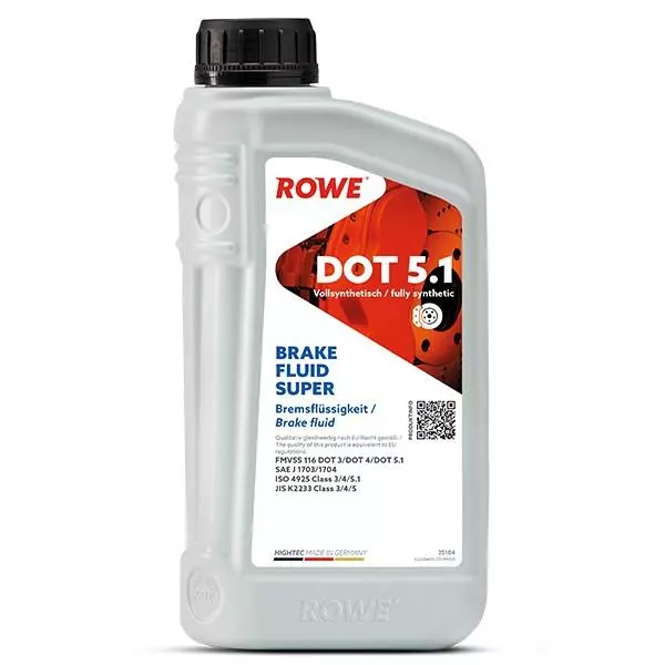 ROWE PŁYN HAMULCOWY BRAKE FLUID SUPER DOT 5.1 1L