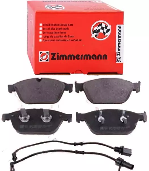 ZIMMERMANN KLOCKI PRZÓD AUDI A6 C7 A7 A8 D4 Q5 8R