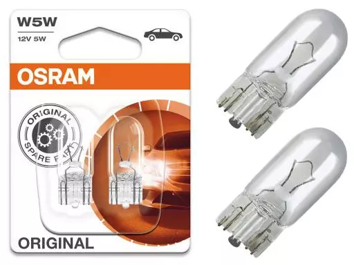 OSRAM ORIGINAL ŻARÓWKI W5W T10 12V 5W 2825 DUO