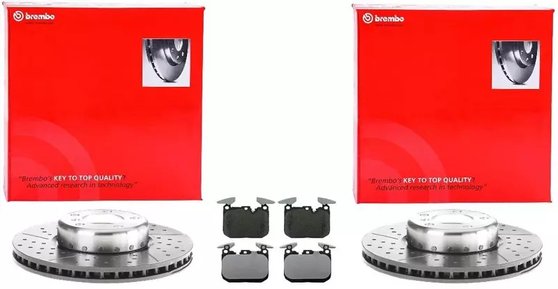 BREMBO TARCZE+KLOCKI PRZÓD BMW 1 F20 F21 3 F30 F31 4 F32 F33  340MM