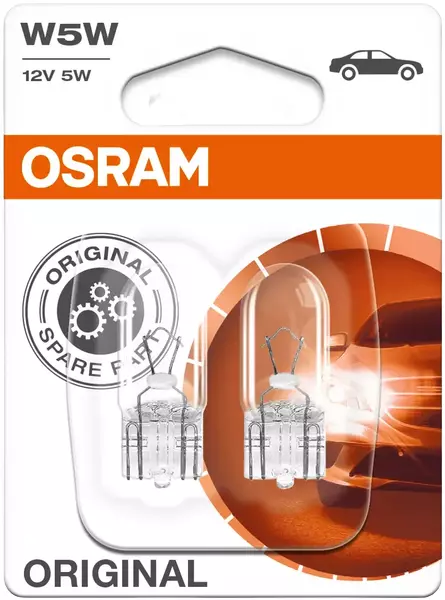 OSRAM ORIGINAL ŻARÓWKI W5W T10 12V 5W 2825 DUO