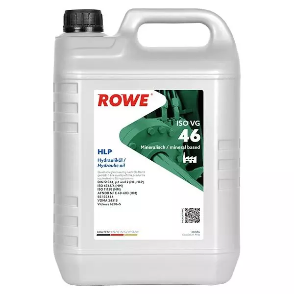 ROWE PŁYN HYDRAULICZNY HIGHTEC HLP 46 5L