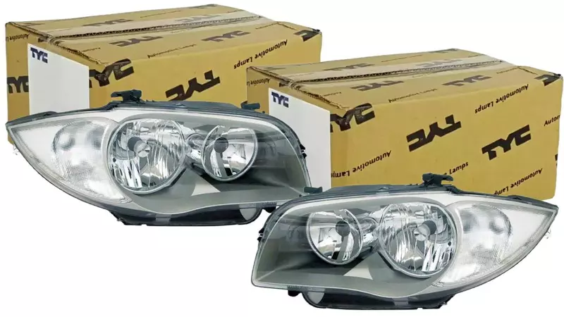 TYC REFLEKTORY LAMPY PRZÓD KPL BMW 1 E81 E87