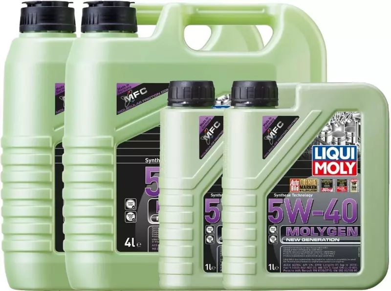 LIQUI MOLY MOLYGEN 5W40 A3/B4 SN VW 505.00 10L