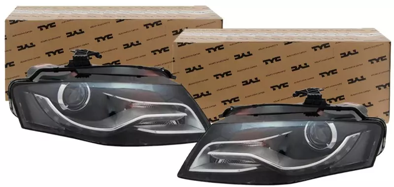 TYC REFLEKTORY LAMPY PRZÓD AUDI A4 B8 XENON