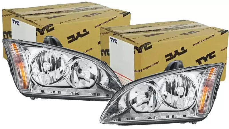 TYC REFLEKTORY LAMPY PRZÓD KPL FORD FOCUS MK2