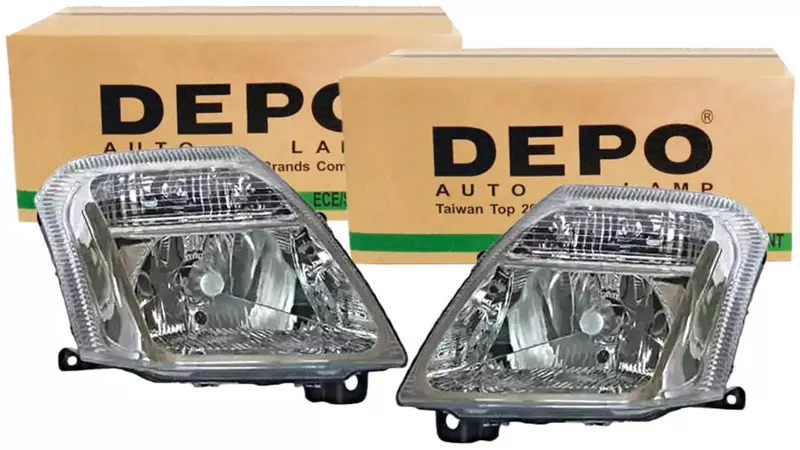 DEPO REFLEKTORY LAMPY PRZÓD CITROEN C2 2 SZT