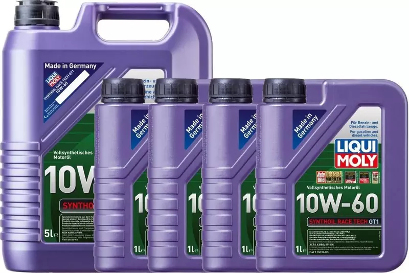 LIQUI MOLY SYNTHOIL RACE TECH GT1 10W60 9L