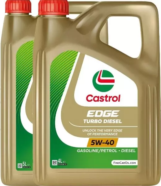 CASTROL EDGE 5W40 TURBO DIESEL 505.01 9L