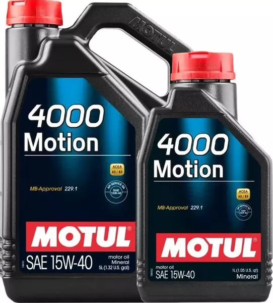 MOTUL 4000 MOTION OLEJ SILNIKOWY 15W40 6L