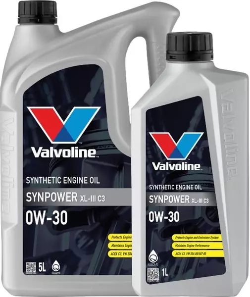 VALVOLINE SYNPOWER XL-III C3 0W30 API SN/CF 6L