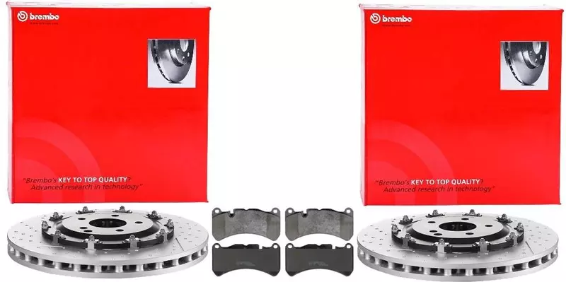 BREMBO TARCZE+KLOCKI P MERCEDES CLK63 C209 SLK55 R171 AMG 360MM