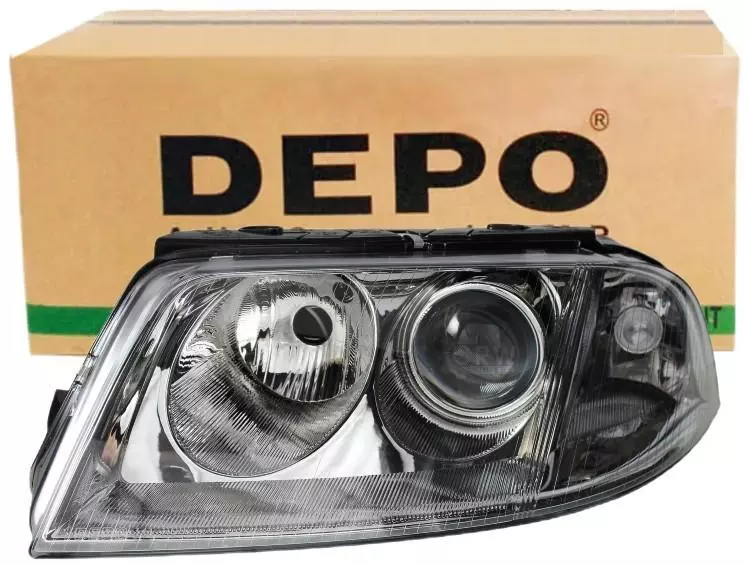 DEPO REFLEKTOR LAMPA PRZÓD LEWA VW PASSAT B5 FL