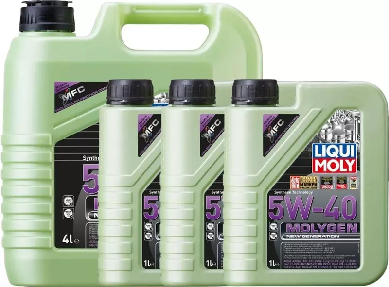 LIQUI MOLY MOLYGEN 5W40 A3/B4 SN VW 505.00 7L