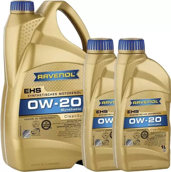 RAVENOL EHS CLEANSYNTO OLEJ SILNIKOWY 0W20 7L