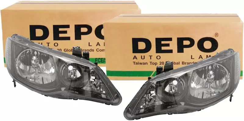 DEPO REFLEKTORY LAMPY PRZÓD HONDA CIVIC SEDAN 08-