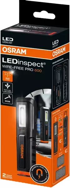 OSRAM LEDINSPECT WIRE-FREE PRO 600 LAMPA WARSZTATOWA INSPEKCYJNA