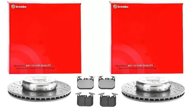 BREMBO TARCZE+KLOCKI PRZÓD BMW 1 F20 F21 2 F22 3 F30 F31 4 F32 F33 370MM