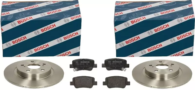 BOSCH TARCZE+KLOCKI TYŁ TOYOTA AVENSIS T27 290MM