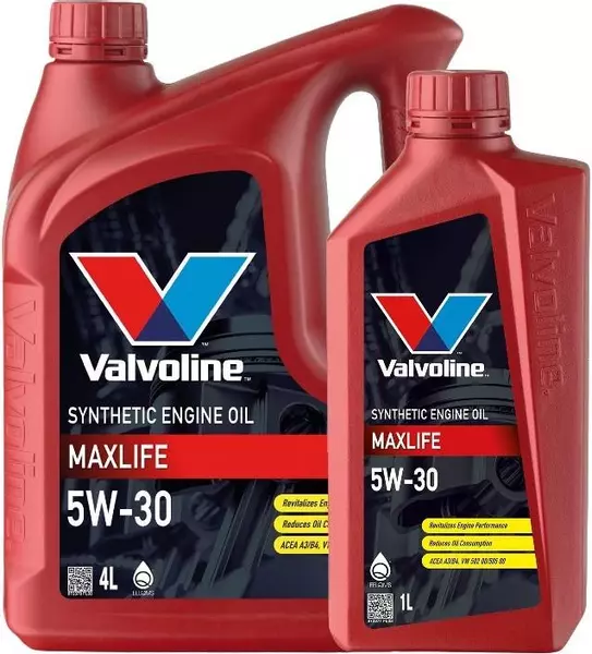 VALVOLINE MAXLIFE 5W30 A3/B3 A3/B4 API SN 5L