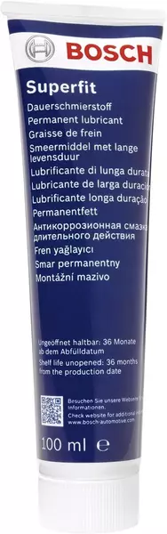 BOSCH SUPERFIT SMAR DO HAMULCÓW I ZACISKÓW 100ML