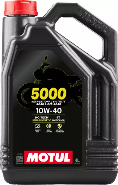 MOTUL 5000 4T 10W40 HC-TECH JASO: MA2 4L