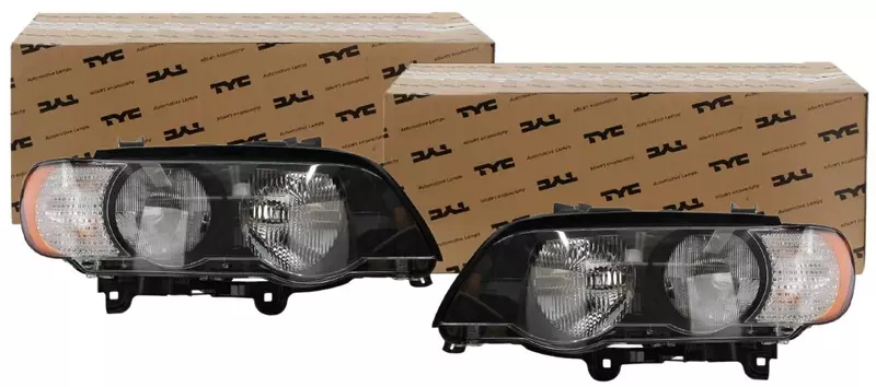 TYC REFLEKTORY LAMPY PRZÓD KPL BMW X5 E53