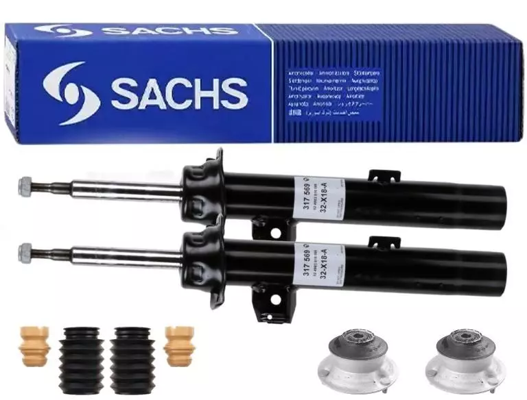 SACHS AMORTYZATORY+OSŁ PRZÓD BMW 1 E81 E87