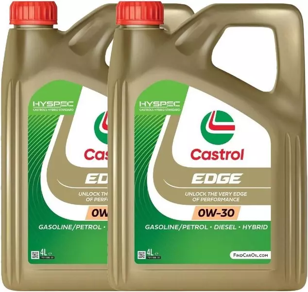 CASTROL EDGE 0W30 API SN ACEA C3 8L