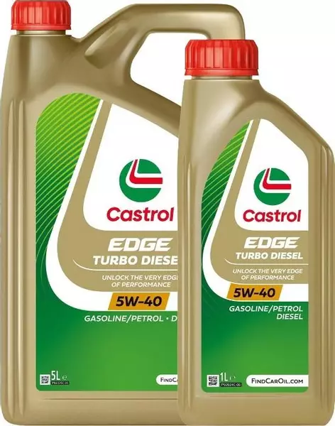 CASTROL EDGE 5W40 TURBO DIESEL 505.01 6L