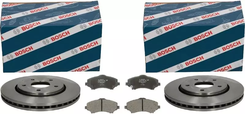 BOSCH TARCZE+KLOCKI PRZÓD CHRYSLER DODGE GRAND CARAVAN JOURNEY 302MM