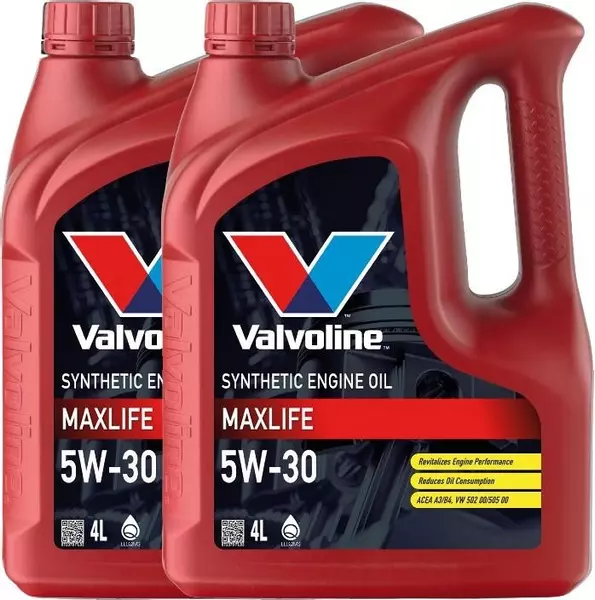 VALVOLINE MAXLIFE 5W30 A3/B3 A3/B4 API SN 8L