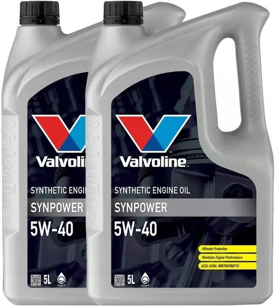 VALVOLINE SYNPOWER 5W-40 VW502.0/505 BMW LL-98 10L