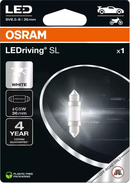 OSRAM LEDRIVING SL ŻARÓWKA C5W WHITE BLISTER