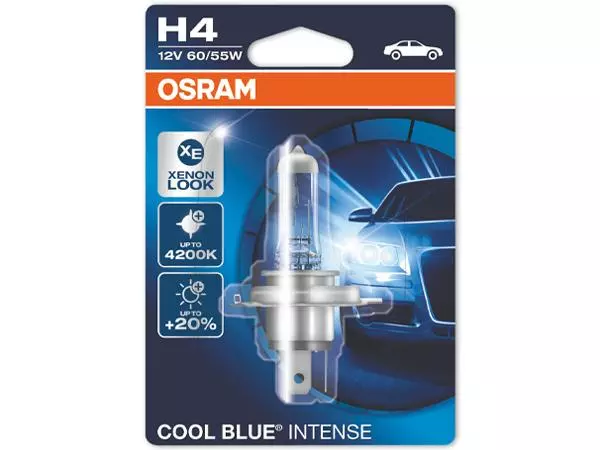 OSRAM COOL BLUE INTENSE H4 +20% 4200K BLISTER