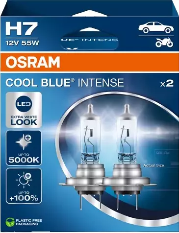 OSRAM COOL BLUE INTENSE ŻARÓWKI H7 DUO KPL