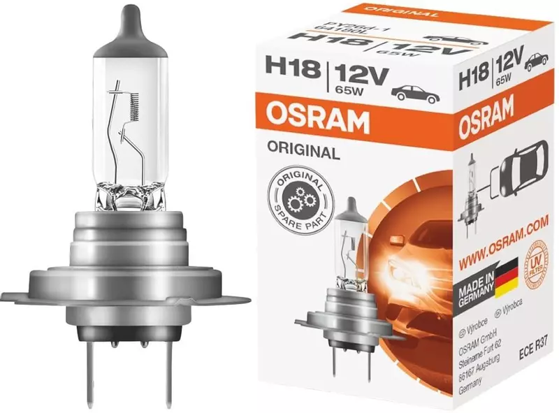 OSRAM ORIGINAL ŻARÓWKA H18 12V 65W PY26D