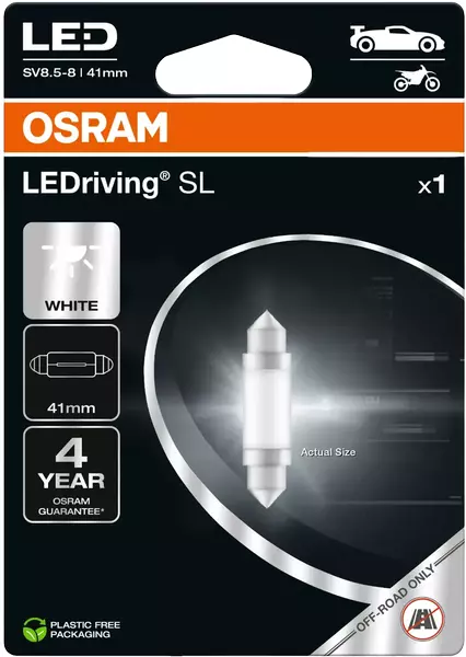 OSRAM LEDRIVING SL ŻARÓWKA C5W WHITE BLISTER