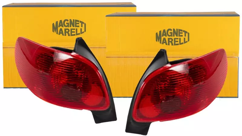 MAGNETI MARELLI LAMPY TYŁ TYLNE PEUGEOT 206 FL