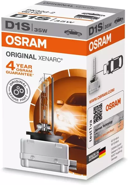 OSRAM ORIGINAL XENARC ŻARNIK D1S 85V 35W PK32D-2