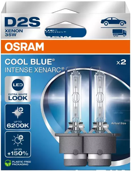 OSRAM COOL BLUE INTENSE ŻARÓWKI D2S DUO KPL