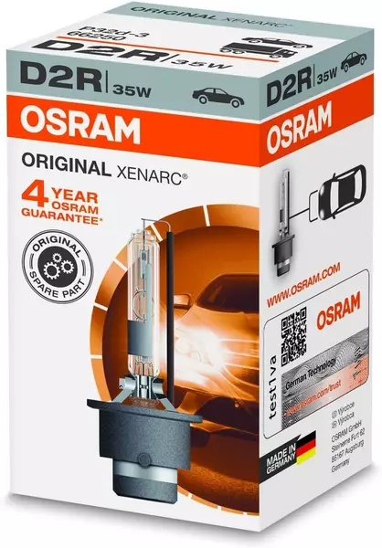 OSRAM ORIGINAL XENARC ŻARNIK D2R 85V 35W P32D-3