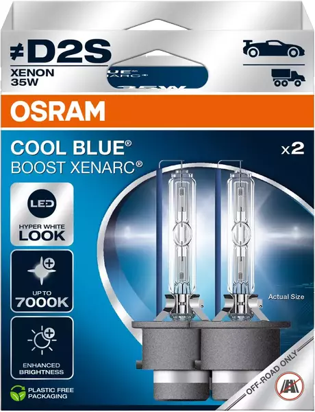 OSRAM XENARC COOL BLUE BOOST ŻARÓWKI D2S DUO KPL