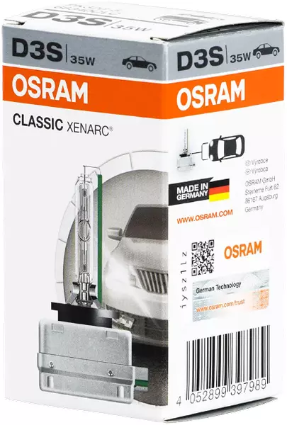 OSRAM CLASSIC ŻARÓWKA ŻARNIK D3S 66340CLC