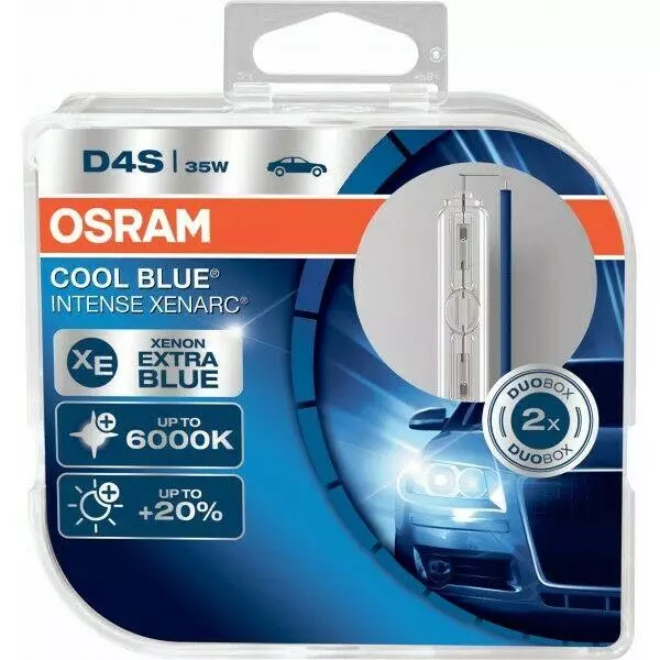 OSRAM COOL BLUE INTENSE XENON D4S 6000K DUO