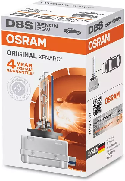 OSRAM ORIGINAL XENARC ŻARNIK D8S 40V 25W PK32D-1